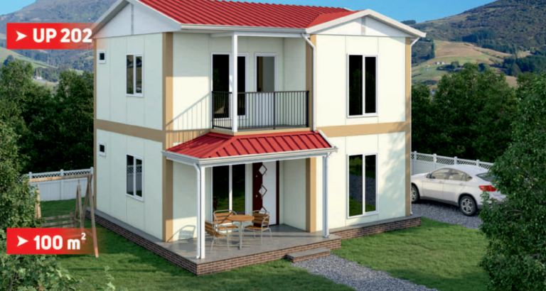 UP 202 prefab house 100 m² – exterior