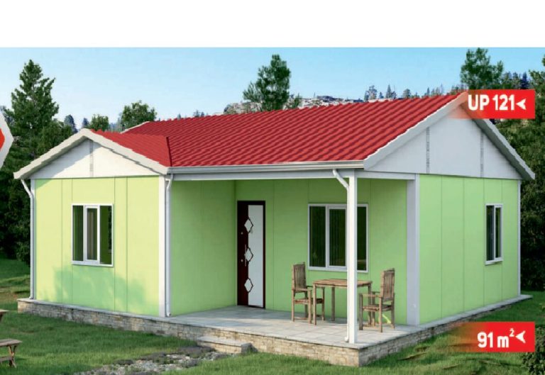 Сглобяема къща UP 121, 91 м² – екстериор